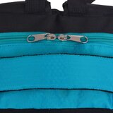 vidaXL Šolski nahrbtnik 40 L črne in modre barve | Shoptok.si