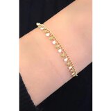 Fenzy Narukvica Sa Privjescima, Zlatne Boje. Fenzy Narukvica Sa Privjescima, Zlatne Boje. Slike