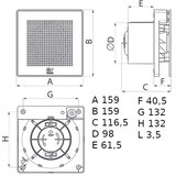 Vortice kopalniški aksialni ventilator punto evo me 100/4 ll tp (11261) | Shoptok.si