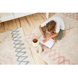 Lorena Canals Rožnata/kremno bela pralna ročno tkana bombažna preproga 120x160 cm Atlas Natural – | Shoptok.si
