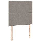  Otomanski krevet s madracem smeđesivi 90x200 cm tkanine | shoptok.hr