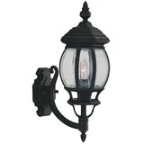 Searchlight Bel Aire Zunanja stenska svetilka z 1 lučjo, črna, IP44, E27, (22100703) | Shoptok.si