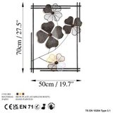 Wallity zidna dekoracija Shannan 2, 50x70x4cm, Crna | ePonuda.com