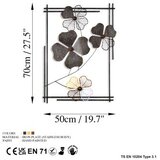 Wallity Zidna dekoracija Shannan 2, 50x70x4cm, Crna | Eponuda.ba