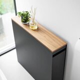 YAMAZAKI Crna metalna kupaonska polica 14x55 cm Tower – | shoptok.hr