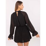 RUE PARIS Dress-MI-SK-A1554.26-black | Shoptok.si