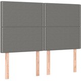  Okvir za krevet bez madraca tamnosivi 140 x 190 cm od tkanine | shoptok.hr