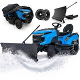 THUNDER Vrtni traktor HEXWELT HW-TR-586 – 586 cm³, 12,5 kW, 107 cm, snežni plug + verige + ponjava, (5000366626) | Shoptok.si