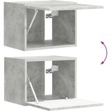 TV stenska omara Beton 60 x 31 x 29.5 cm Konstruiran les, (5000112726) | Shoptok.si