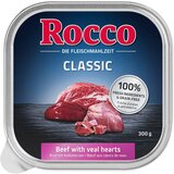Rocco Classic pladnji 9 x 300 g - Govedina s telečjimi srci Cene