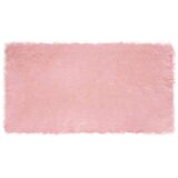  Lažni Ovčji Tepih Ružičasta 80 x 150 cm Poliester Cijene