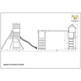 Fungoo Set FLEPPI - drveno dječje igralište | shoptok.hr