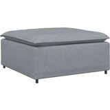  Modularni kauč s podnožjem svijetlo sivi 100x100x48 cm - Svjetlosiva tabure | shoptok.hr