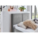 Meise Möbel Sivi tapecirani bračni krevet s podnicom 140x200 cm Piano – | shoptok.hr