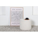 Venture Home puf s prostorom za pohranu Dunken ⌀51 cm, bijela | shoptok.hr