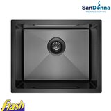  Crna podgradna inox sudopera (set) - sandonna - HD5040 Cene