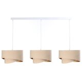 Luster na sajli GALAXY 3xE27/60W/230V bež/zlatna | Eponuda.com