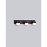 Nova Luce Mat crna LED zidna lampa aluminijska Teko – | shoptok.hr