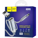 Hoco . USB kabel za iPhone, metal magnetic, Lightning, 2.0 A - U40A Magnetic Lightning