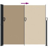  Bočna tenda na uvlačenje smeđesiva 180x600 cm | shoptok.hr