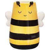 Sass & Belle Rumena vaza iz dolomita (višina 10,5 cm) Bee – Cene