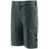 Muške radne pantalone 1820032, Kratke, Sive