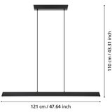 Eglo LED pametna viseča svetilka 35 W SIMOLARIS-Z – | Shoptok.si