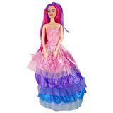  Lutka princeze s dodacima za figure bijelih ponija. Slike