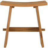  Kupaonska stolica Smeđa 50 x 29 5 x 50 5 cm Čvrsto teak drvo | shoptok.hr