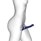 Strap-On-Me S - vibrator sa zračnim valovima koji se pričvršćuje - mali (plavi) | shoptok.hr