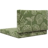  Zunanja blazina za kavč 2 pcs Listnati dizajn Poliester, (5000202464) | Shoptok.si