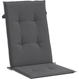  Jastuci za vrtne stolice 6 kom antracit 120x50x3 cm od tkanine | shoptok.hr