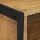 TV ormar s ladicama Smeđa 100 x 35 x 50 cm Čvrsto drvo akacije | shoptok.hr