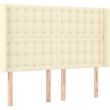 box spring s madracem LED krem 140x190cm od umjetne kože | shoptok.hr