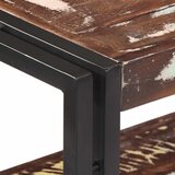  Konzolni stol 90 x 30 x 75 cm od masivnog obnovljenog drva | Eponuda.com