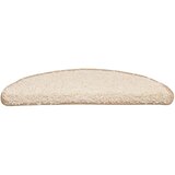  Prostirke za stepenice 30 kom 56x17x3 cm krem poluokrugle | shoptok.hr