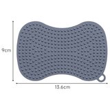 INF Večnamenska silikonska krtača za pomivanje posode, obojestranska Grey, (5000291073) Cene