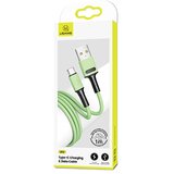 Usams USB-C 2A KABEL ZA HITRO POLNJENJE 1M ZELEN OVITEK ZA TELEFON SJ436USB02, (21980501) | Shoptok.si