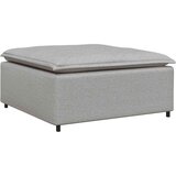  Modularni kauč s podnožjem sivo-plavi 100x100x48 cm - Oblačnosiva tabure | shoptok.hr