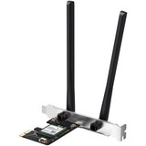 Mercusys PCI Express adapter, MA80XE AX3000 Dual-Band Wi-Fi 6 Bluetooth, 2402 Mbps na 5 GHz + 574 Mbps na 2,4 GHz, 2× High Gin Dual-Band eksterne ante | Eponuda.ba