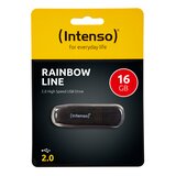 Intenso (Intenso) USB Flash drive 16GB Hi-Speed USB 2.0, Rainbow Line, CRNI - USB2.0-16GB/Rainbow | shoptok.hr