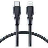 Joyroom Napajalni kabel Surpass Series A11 USB - C / Lightning 20W 0,25m - Črna Cene