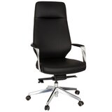 MID.YOU Pisarniški Stol Velvet, Črna | Shoptok.si