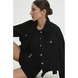 Answear Lab Jeans jakna ženska, črna barva