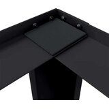 Pedestal za pralni stroj 2 pcs Črna 64 x 55 x 32.5 cm Jeklo, (5000111096) | Shoptok.si