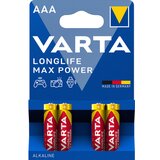 Varta ALKALNI BATERIJSKI VLOŽEK LR03 AAA MAX POWER BL/4, 1.5V | Shoptok.si