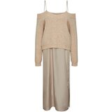 Y.a.s Obleka 'JENNA' bež | Shoptok.si