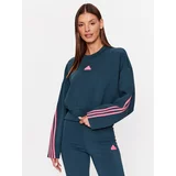 Adidas Jopa Future Icons 3-Stripes Sweatshirt IL3055 Turkizna Loose Fit