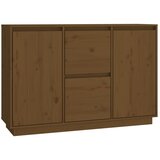 Maison Chic Komoda - Predalnik medeno rjava 111x34x75 cm trdna borovina, (21718629) | Shoptok.si
