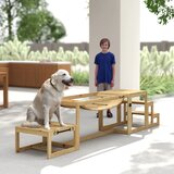  Agility set za pse konstrukcija za dresuru pasa s mostom stepenicama platformom od jelovine za velike pse do 40 kg | shoptok.hr